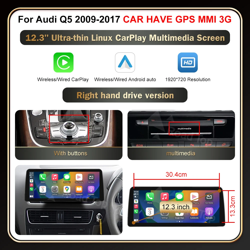 12.3 RHD MMI 3G