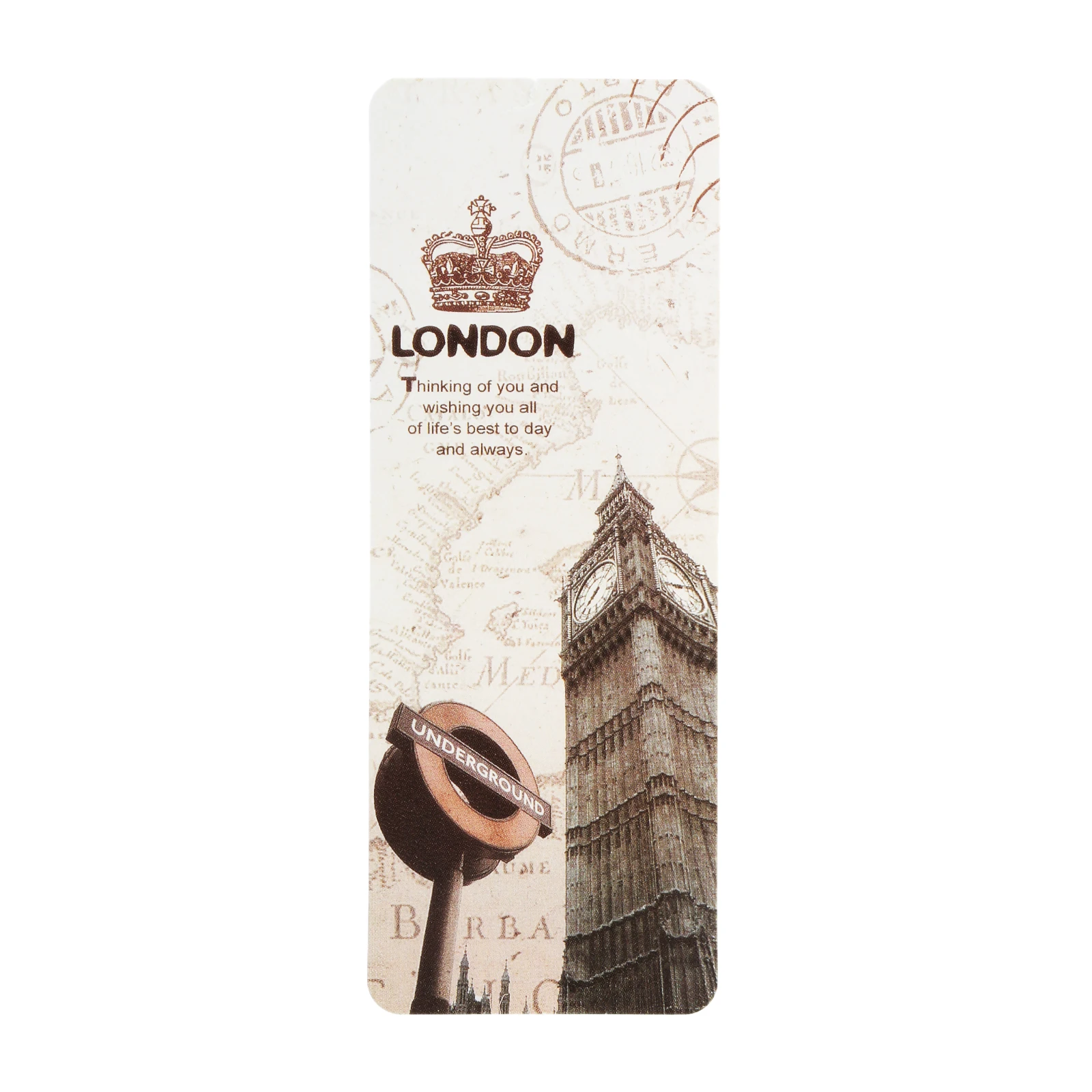 Bookmarks Different European Scenes Vintage Nostalgic France Paris Eiffel Tower Bookmark Set 30pcs/box