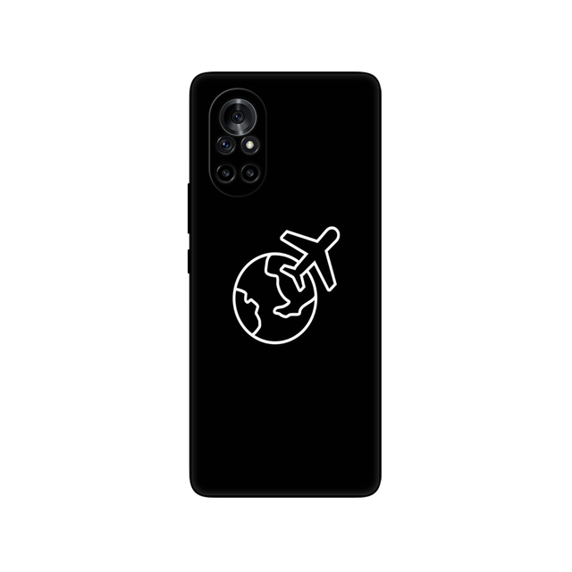 Huawei Nova 8 Case Nova8 5G 4G Back Cover For Huawei Nova 8 5G Phone Cases Soft Silicone TPU Fundas 6.57 inch black tpu case