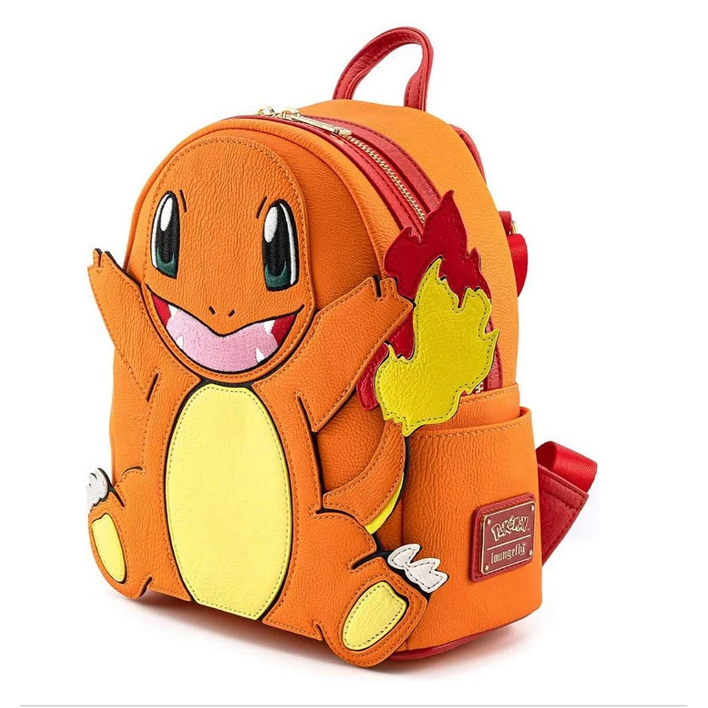 Pokemon Backpack New Charmander Super Dream Little Fire Dragon Travel Bag Pokemon Portal