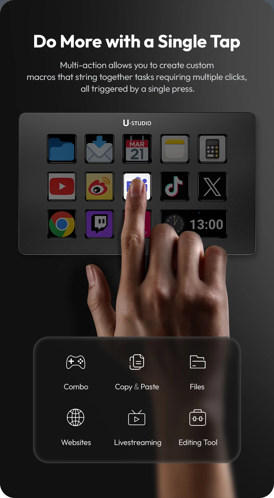 Ulanzi Stream Controller D200
