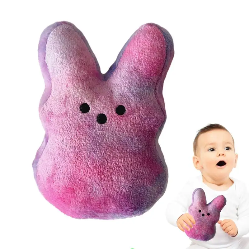 

Rabbit Plush Toy 5.9Inch Colorful Easter Baby Bunny Stuffed Animal Soft Lovely Realistic Plush Rabbit Hugging Pillow For Kids