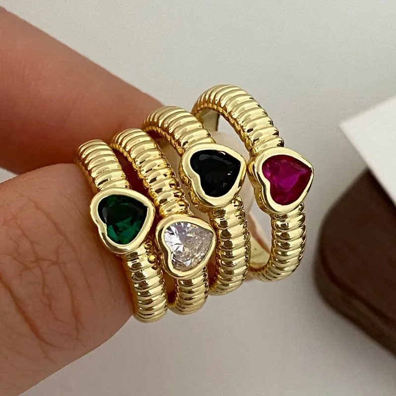 Banemi Anelli Ragazza Anello In Argento Donna Con Zircone Bianco Anello