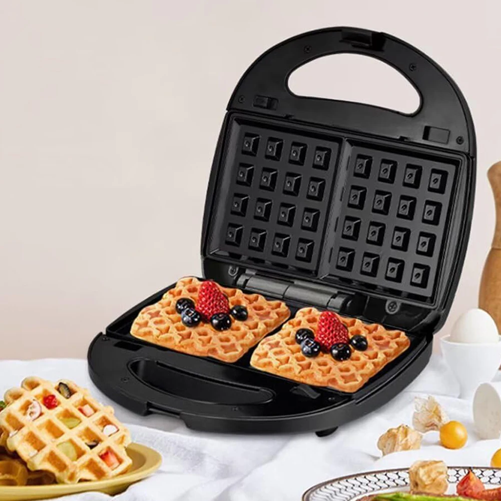 Waffle Maker Belgian Waffle Maker Non Stick Waffle Making Machine Anti-scalding Mini Waffle Maker Machine for Waffles Sandwiches