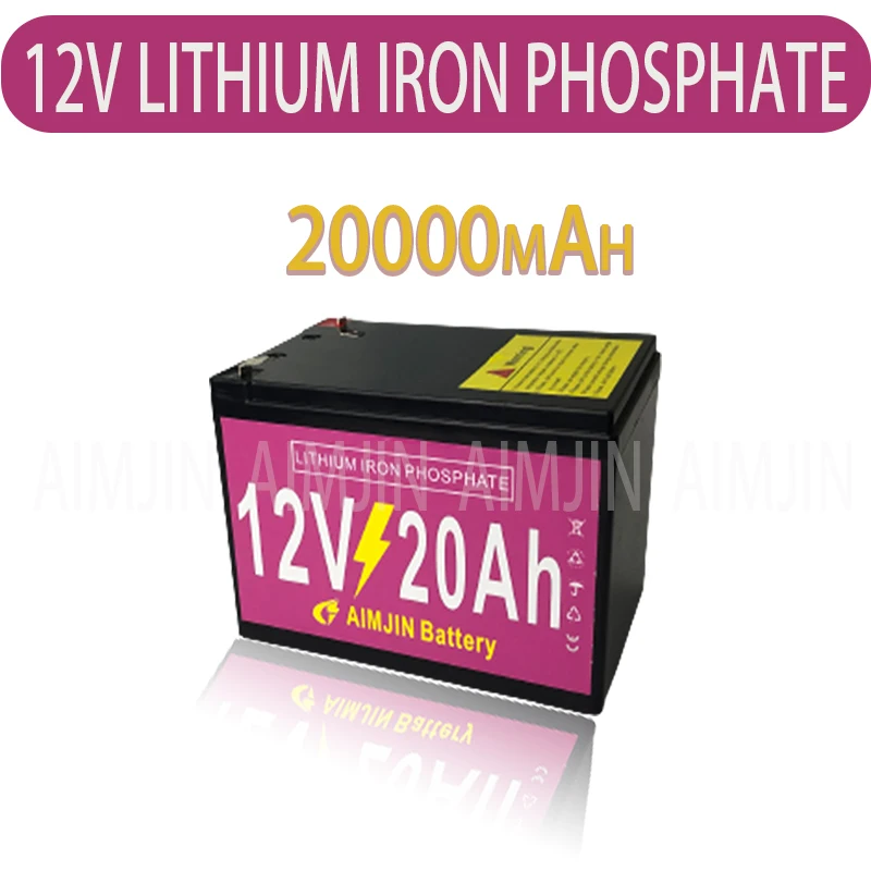 

12V 20Ah Lithium-ion Rechargeable Battery Pack for Children's Toy Car, Solar Street Lights Andother Small Equipment Power Supply
