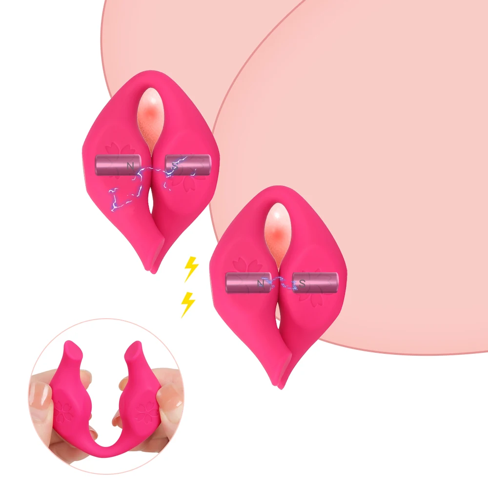 Nipple Clamp Breast Massager With 10 Vibration Speeds For Women_voghion.com