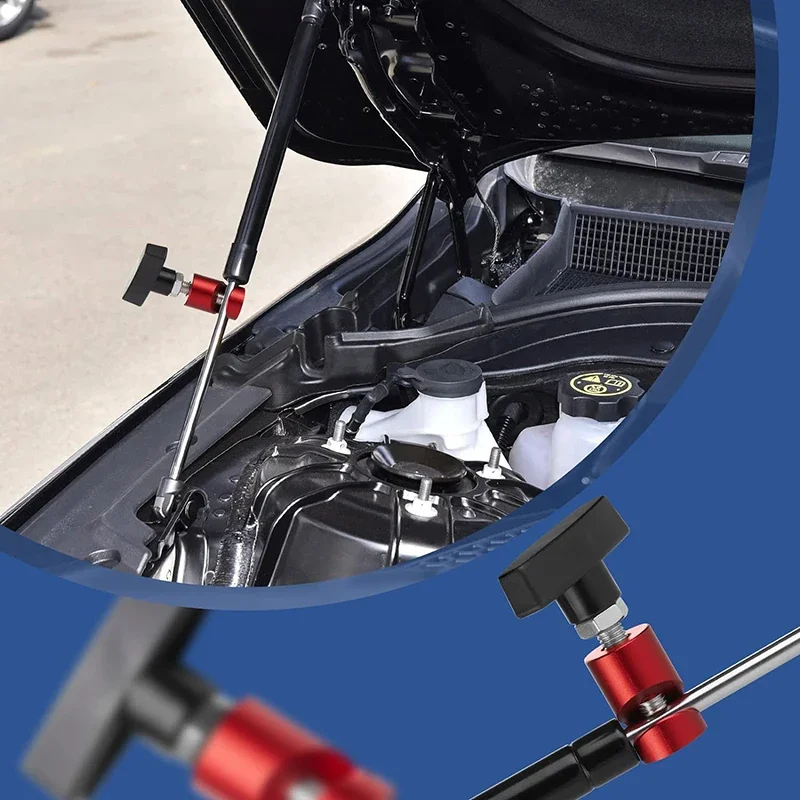 Car engine cover support rod Trunk pressure rod anti-slip fixing tool lift anti-clamp auto parts