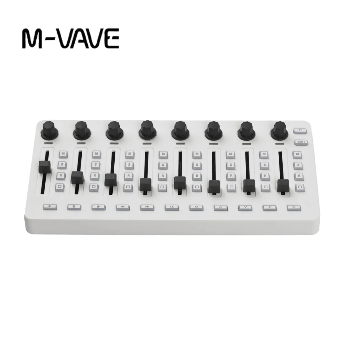 Wireless MIDI Controller Mixing Console BT Connection Battery Type-C Supply USB For Windows/Mac/Ios/Android