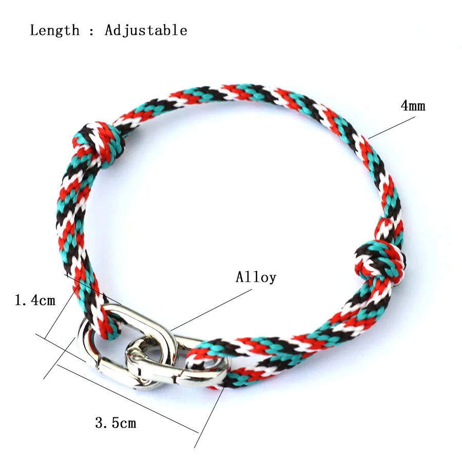 Handmade String Bracelet for Men Stylish Knot Surfing Jewelry
