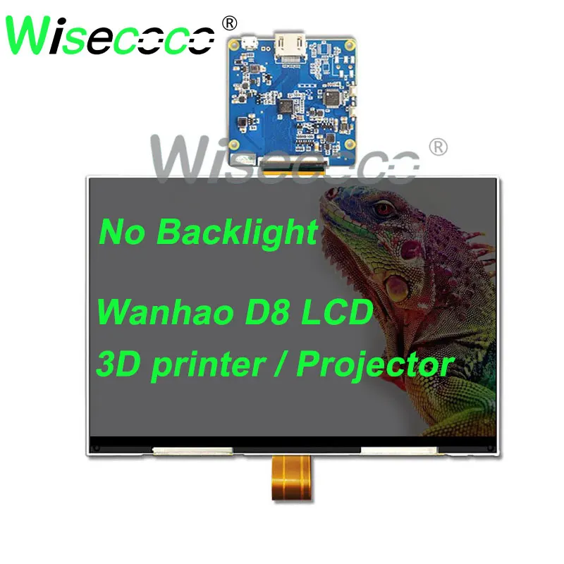 Display Lcd para Anycubic Photon x Uniz Retroiluminação Removível Impressora 3d Slash Wanhao d8 8.9 in 2k 2560×1600 Ips