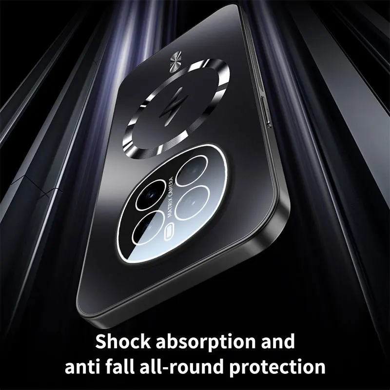 Enhanced Product Title:  
Premium Matte Lightning Magnetic Hard Shell Case with Shockproof Bumper