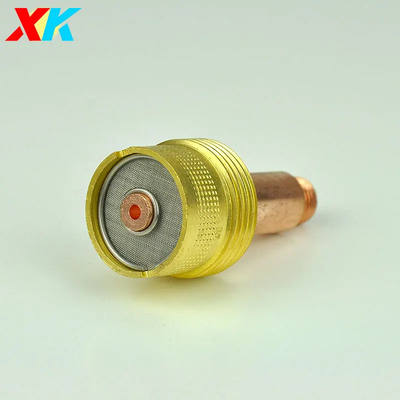 RIVERWELD Corpo Pinza Lente Gas 13N24 45V26 (orifizio 2,4 Mm) Coppa In Ceramica 54N14 8# (D12,5 X42 Mm) 54N01 Isolante Lente Gas TIG Per QQ300 DB SR CK WP 17 18 26 - Foto 8