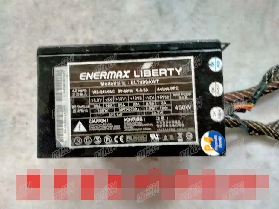 

Промышленный источник питания ENERMAX LIBERTY ELT400AWT, 400 Вт, б/у, 1 шт.