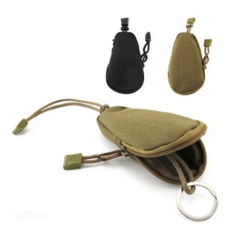 Key Wallets Holder Men New Design EDC Keys Organizer Keychain Bag Out Door Army Camo Pack Purse Army Keyring Pouch Purse Case