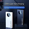 120W 200000mAh Power Bank Super Fast Charging Battery High Capacity Digital Display PowerBank For iPhone Samsung Huawei 1