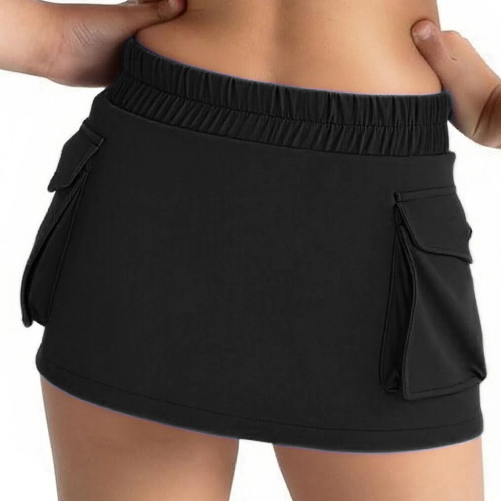 Girls Split Golf Tennis Sport Athletic Skirt Elastic Waistband Flap Pockets Skirts with Built-in Shorts Activity Outfits 16 S1e5aed0553a44e1090268cc1a61d1f2dS