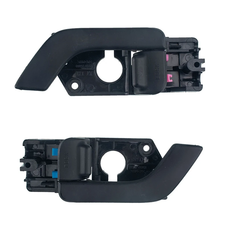 Pair LH+RH Interior Door Handles for Hyundai Tiburon Coupe 2002 2008