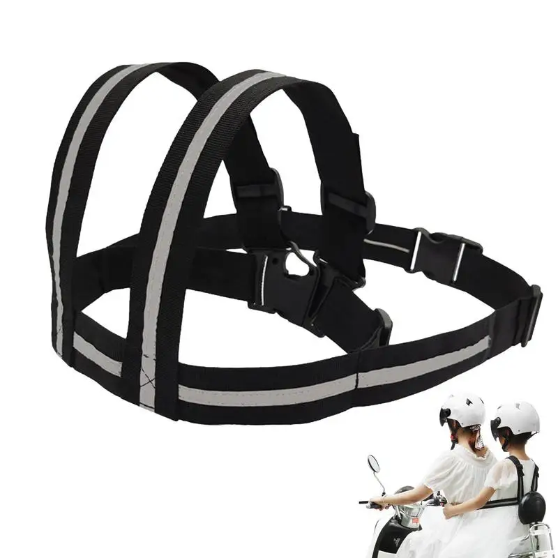 Kids Motorcycle Seat Belt Adjustable Motorcycle Child Safety Harness Passenger Safety Belt For  Motorcycle Riding Very Effective new kids children s motorcycle safety belt adjustable electric vehicle safe strap carrier for child safe draagzak