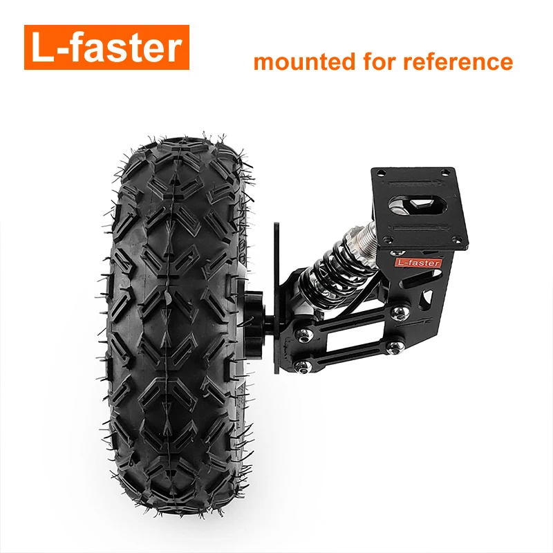 L-faster 2 PCS Spring Shock Absorption Suspension Bracket For Single Axle Electric Hub Wheel Hoverboard Motor