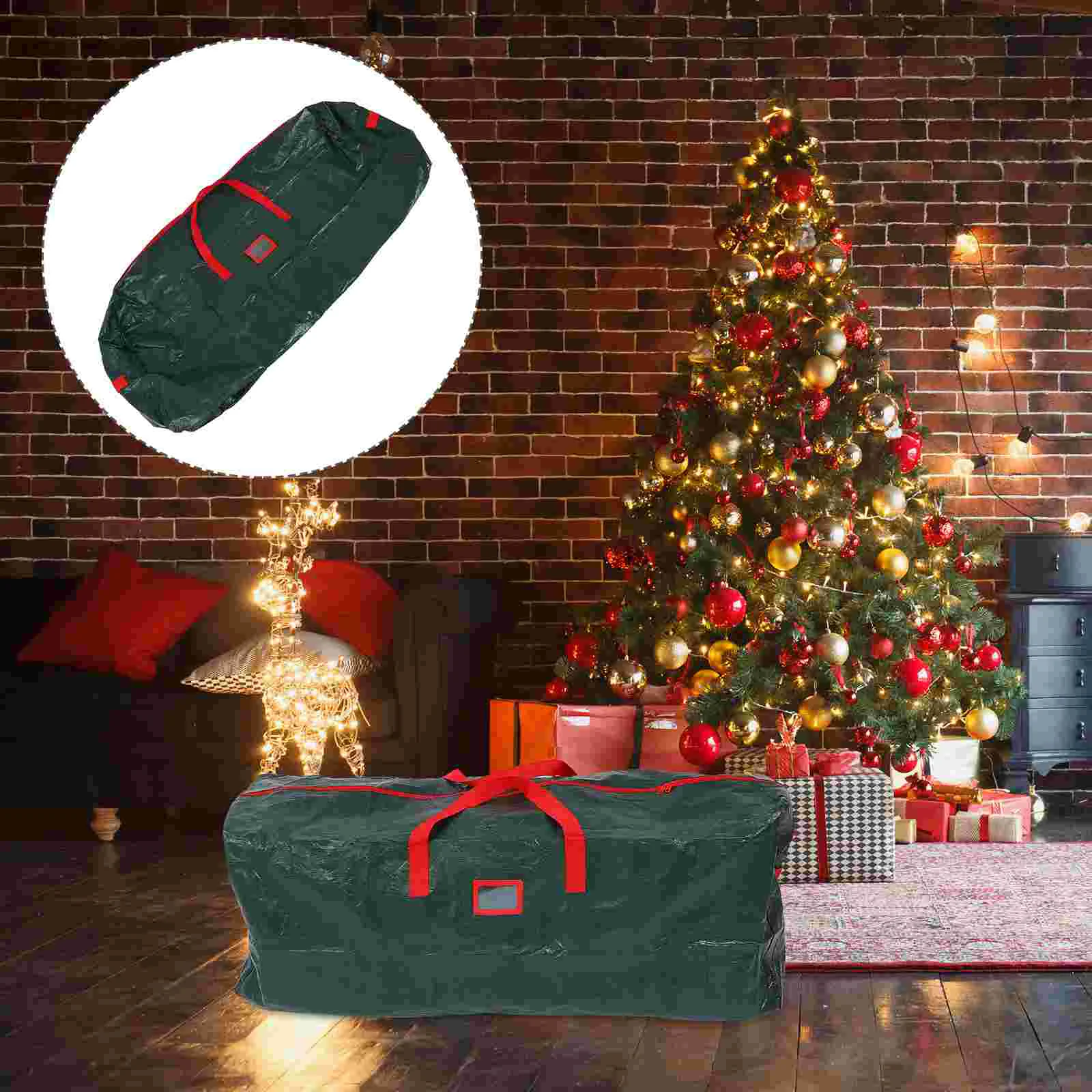 

1pc Christmas Tree Storage Bag Christmas Party Dust-proof Gift Storage Bag