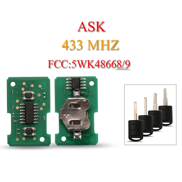 Fernbedienung Autoschlüssel 433mhz Id46 PCF7946 Für Vauxhall Corsa D Meriva  B Opel Astra H Vectra C Zafira Hu43 Klinge