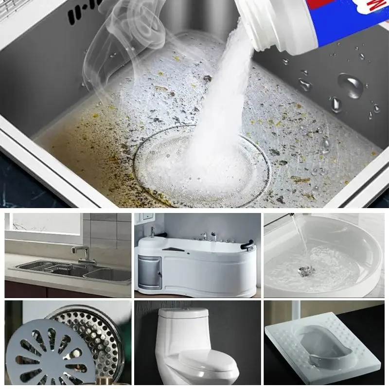 Pipe dredging agent 100ML Kitchen Dredge Deodorant Toilet Sink Drain Cleaner Sewer Household Cleaning Tools