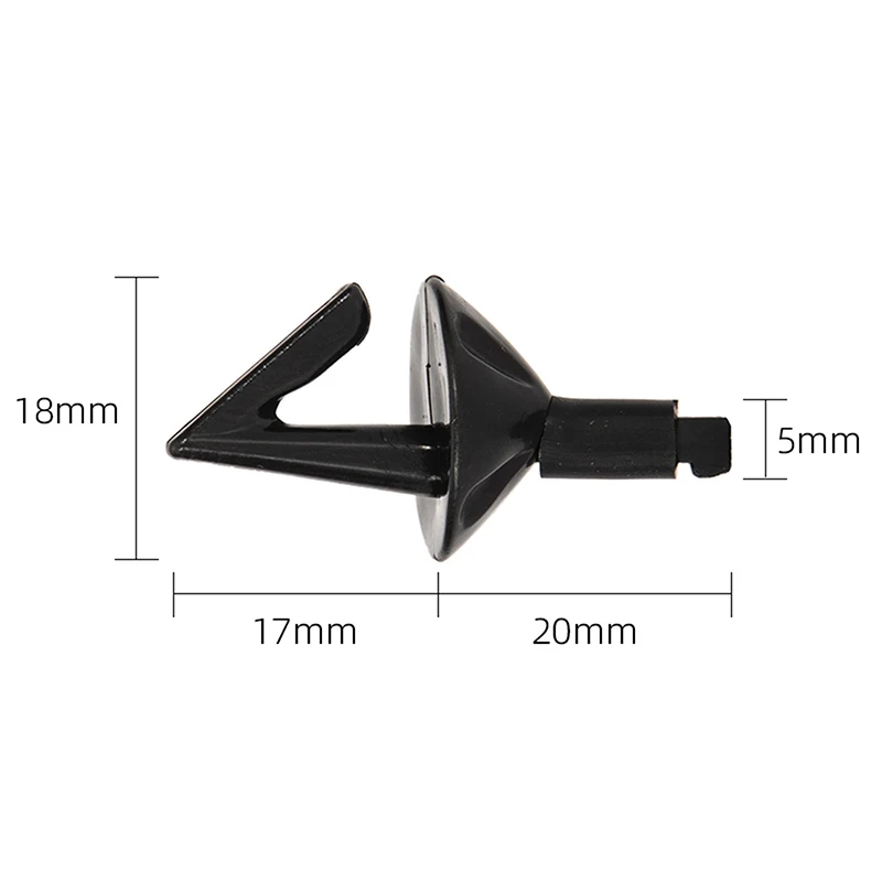 20 pièces boucliers appâts impact pêche mer - Support appât clip plastique décrochage facile
