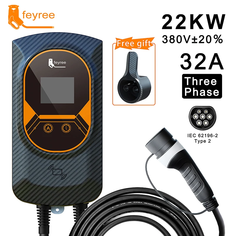 Feyree EV зарядное устройство 22 кВт