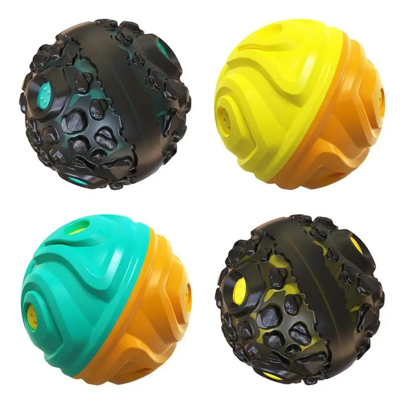 

Гигающий мяч для собак говорящая игрушка для питомцев жесткая игрушка для собак с веселым хихикающим звуком при рулоне или встряхивании обучение питомцев
