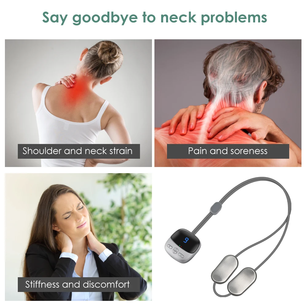 RELI EMS Neck Acupoints Lymphvity Massager Device – CERTIFI CURE