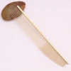 Copper Dog Grooming Combs Pet Boundary Knot Massage Tools Professional Salon Cat Hair Cleaning Crescent High Low Teeth 7816# 5