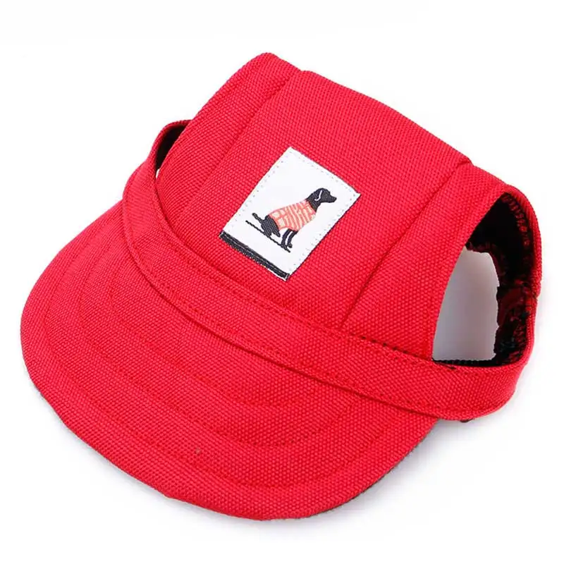Title 18, Pet Hat Dog Baseball Cap with Ear Holes Adjusta...
