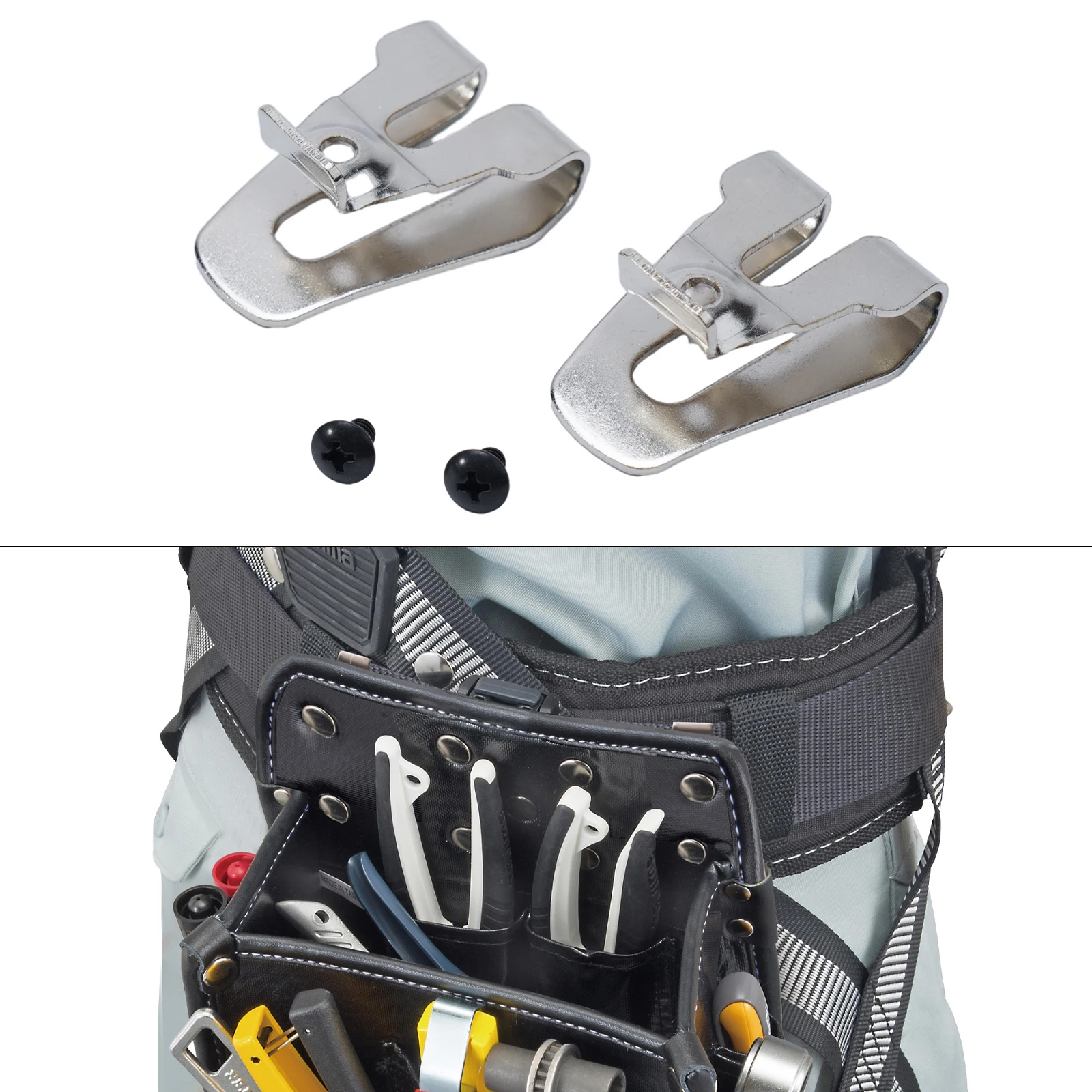 

2pcs 633586002 636181001 Belt Hook Clip With Screw For 18 Volt Power Tools P320 Workshop Equipment Power Tool Accessories