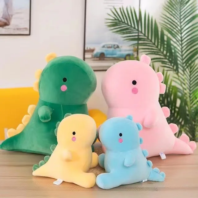 

30cm Squishy Dinosaur Doll Plush Toy Soft Dino Plushie Little Cartoon Kawaii Animal Kids Birthday Stuffed Animal Patung Dolls
