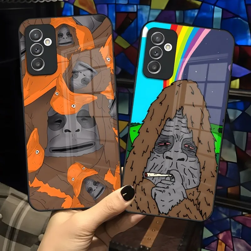 La Custodia Per Telefono Big Ez Show Per Samsung S30 S21 S20 S23 S22 Fe S10 E S9 Note 20 10 Pro Ultra Plus 5G Glass