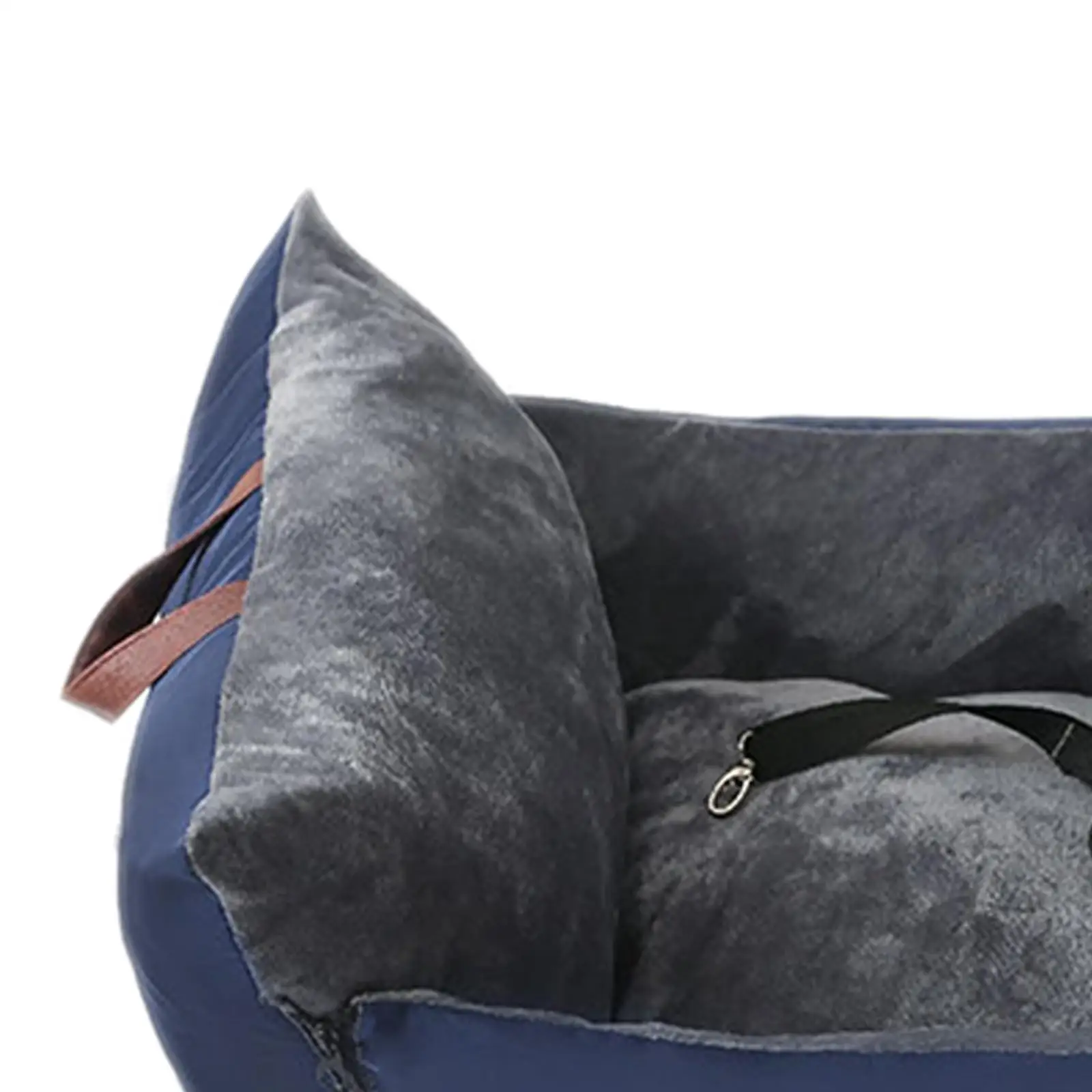 Lightweight Dog Cat Booster Car Seat Cage Bed Armrest Box Leash Small