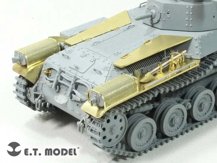 ET 모델 1/35 E35-270 IJA 타입 97 중형 탱크 Chi-Ha (초기) 세부 부품