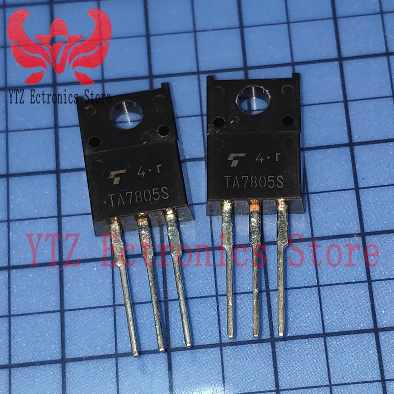 5PCS TA7805S TO220F Three terminal Voltage Regulator Chip IC Fixed