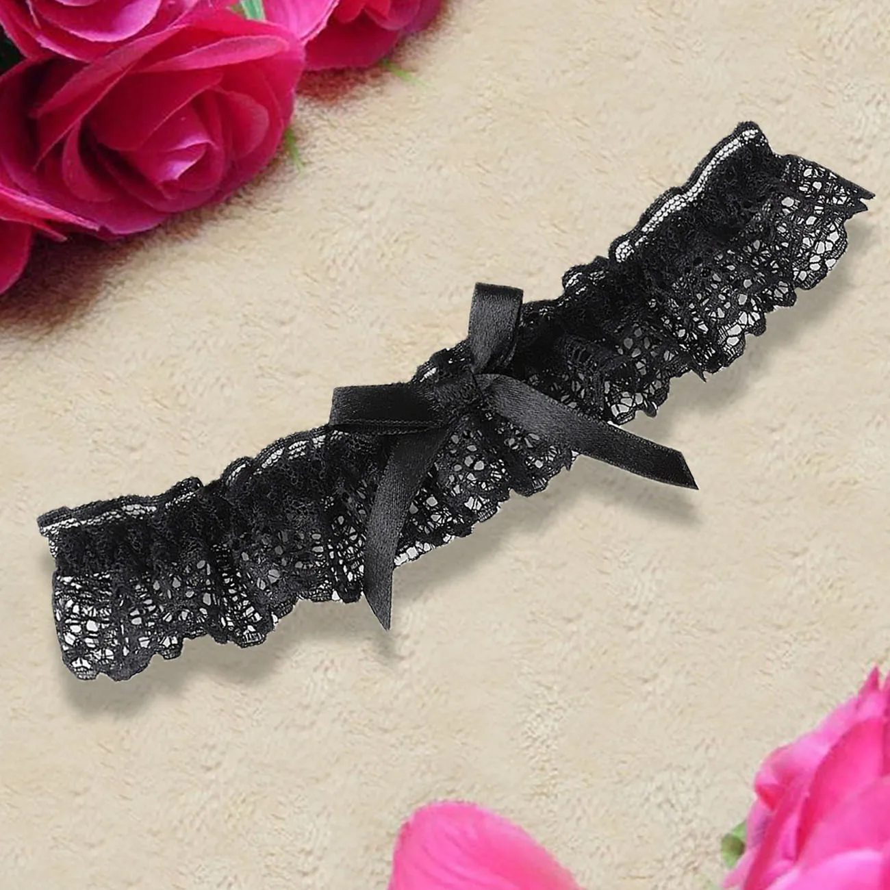 Garter Belt Elastic Garters Leg Garter Fashion Bow Lace Wedding Garter Toss Garter Wedding Belt Bridal Lingerie Accessories