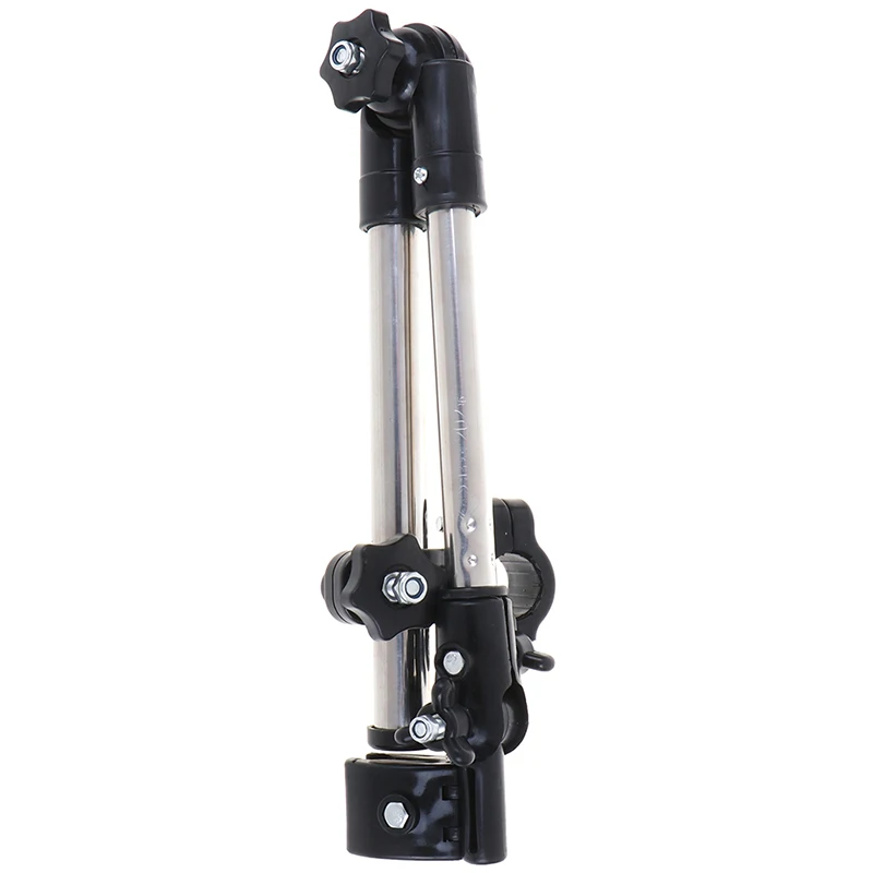 Umbrella Holder Stainless Steel Any Angle Swivel Wheelchair Bicycle Umbrella Connector