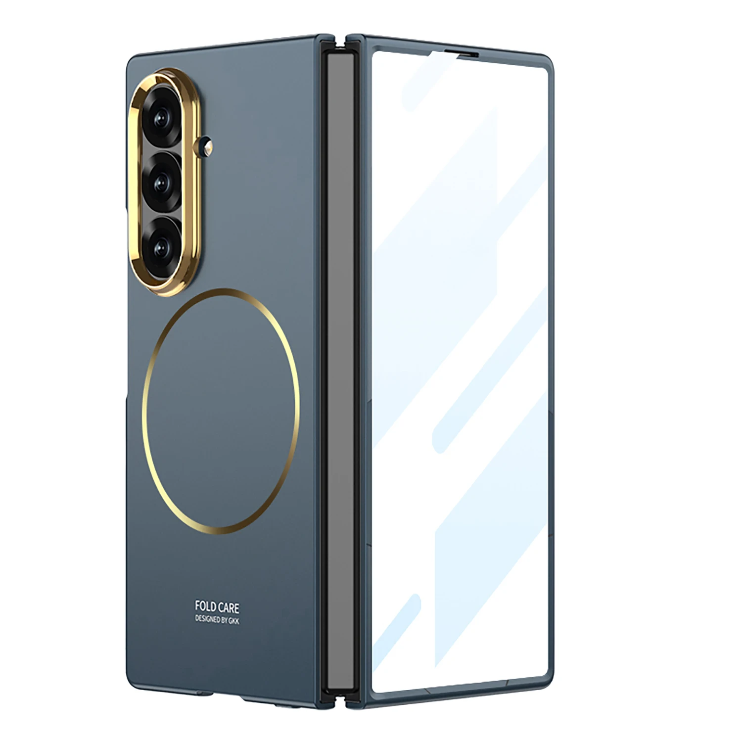 غلاف حماية مغناطيسي ذهبي رفيع للغاية متوافق مع Sam...