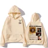 Rauw Alejandro New Hoodie Fanshion Printing Sweatshirt Autumn Unisex High Street Loose Clothing Tends Classic Versatile Pullover 3