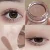 Matte Liquid Eyeshadow Cream Blush Face Contour Waterproof Longlasting Eyeshadow Primer Base Makeup Peach Pink Purple Nude Brown 4