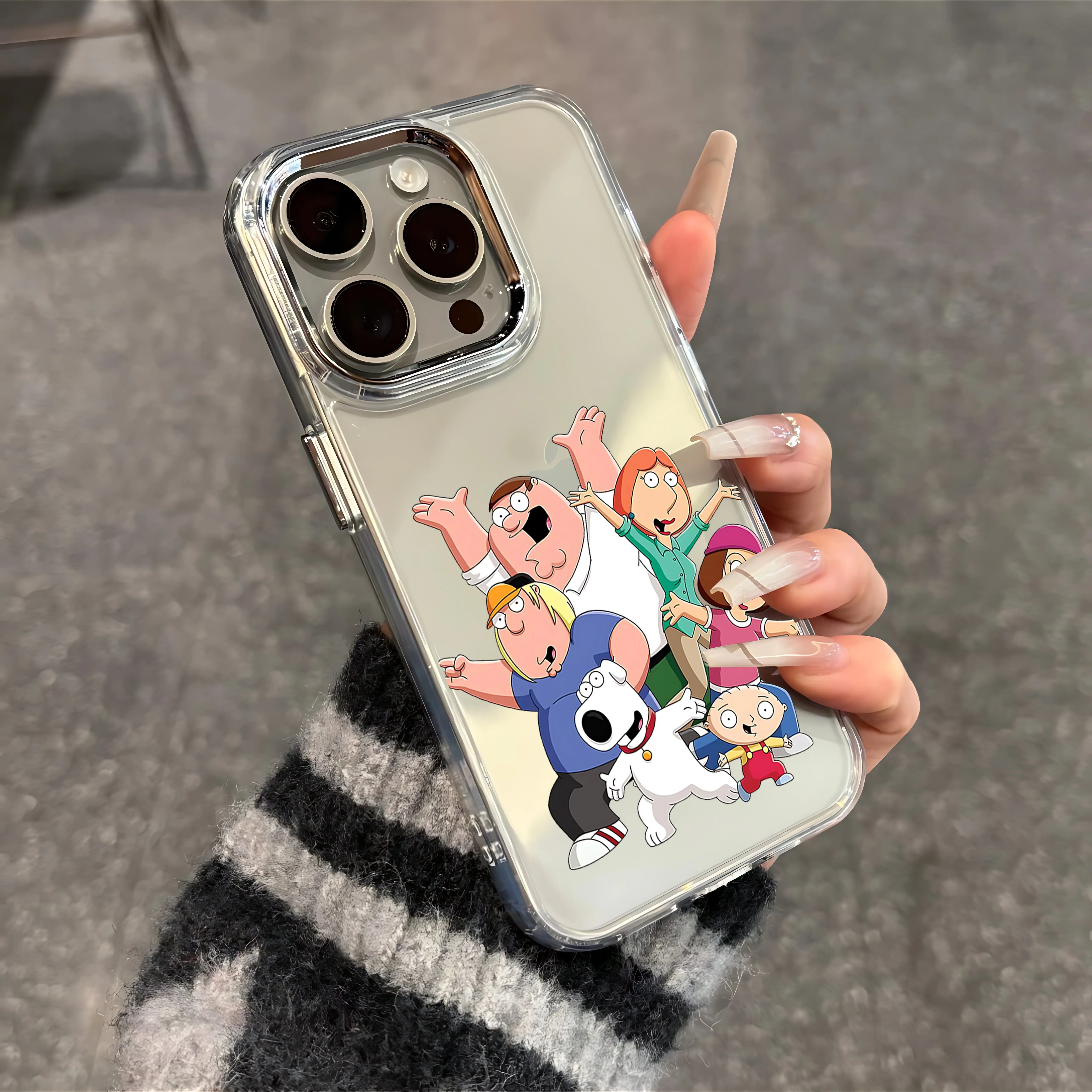 Funny Cartoon Familys Guys Phone Case For Infinix Smart Note Tecno