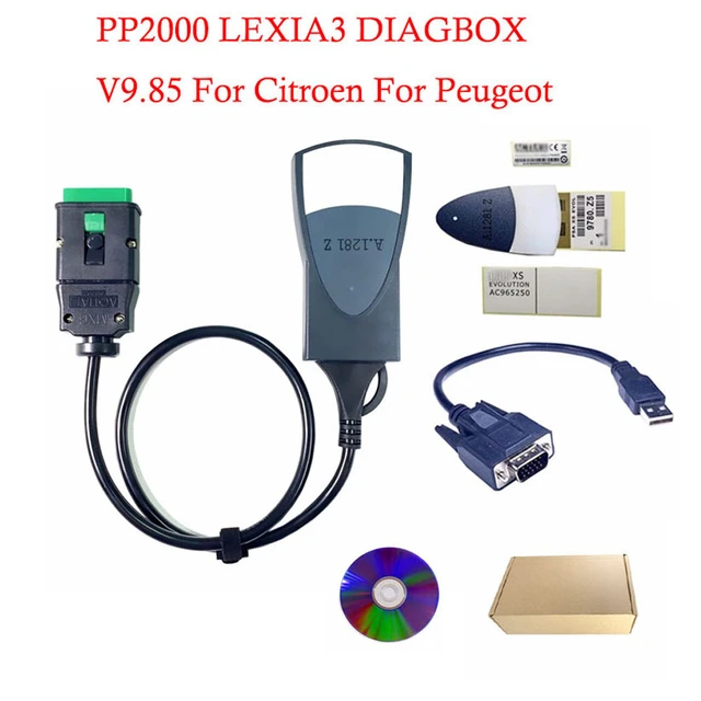 Lexia 3 Peugeot+Citroen diagnostic adapter