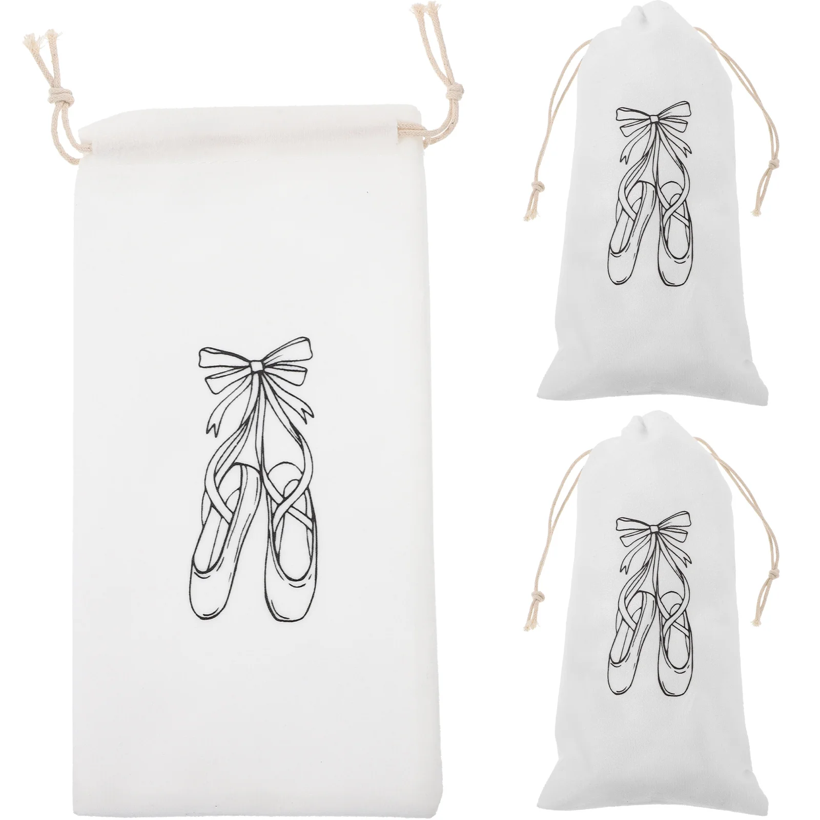 

3 шт., балетная сумка для хранения обуви, 3 шт.