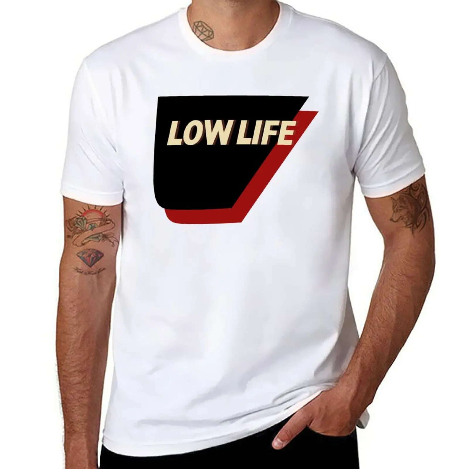 

Low life T-Shirt summer clothes quick drying tops boys animal print mens funny t shirts