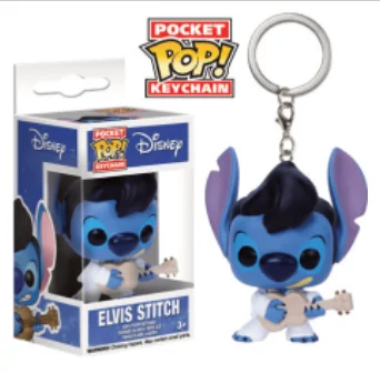 Funko Pop Scented Stitch & Angel Summer Keychain Toy Set