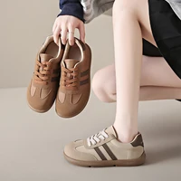 Women's Shoes Autumn New Fashion Casual Shoes College Style Wide Toe Soft Comfortable Flat Shoes Outdoor Casual Sports Shoes 6