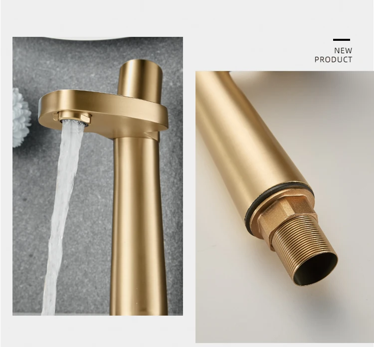 Modern Brass Faucet Basin Mixer Sink Faucet Washbasin Water Tap